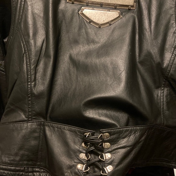 Harley-Davidson Black Leather Jacket size med - Picture 3 of 9